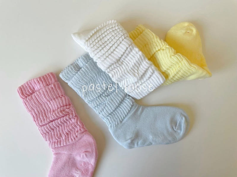 Teamand - Korean Children Fashion - #magicofchildhood - Pastel Loose Socks Set - 2