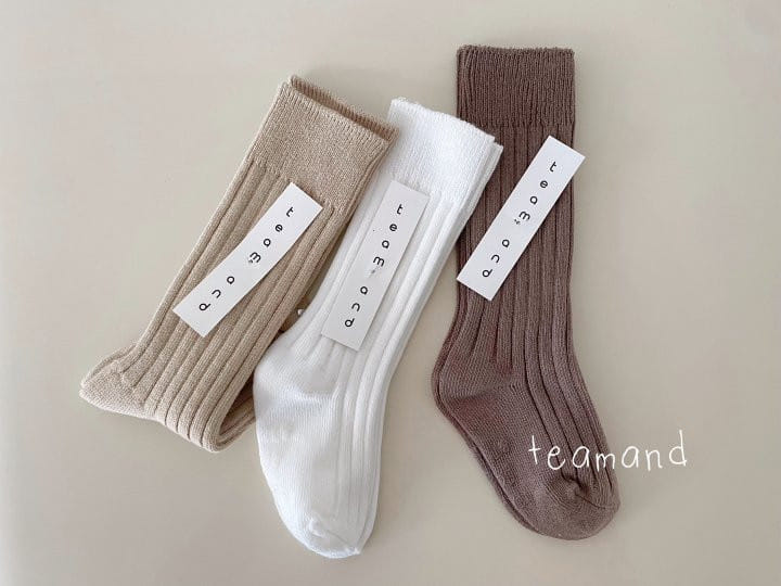 Teamand - Korean Children Fashion - #todddlerfashion - Basic Knee Socks Set - 3