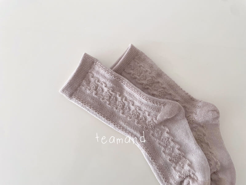 Teamand - Korean Children Fashion - #todddlerfashion - Grandma Lace Socks Set - 9