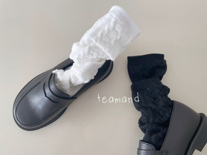 Teamand - Korean Children Fashion - #todddlerfashion - Embo Lace Socks Set - 8