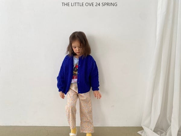 The Little Ove - Korean Children Fashion - #Kfashion4kids - Flower Straight Pants - 5
