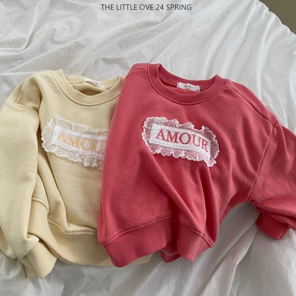 The Little Ove - Korean Children Fashion - #Kfashion4kids - Amour Sweatshirt