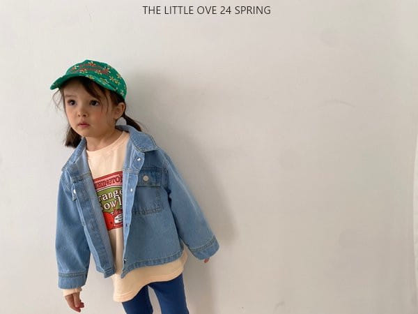 The Little Ove - Korean Children Fashion - #childrensboutique - Boddle Denim Jacket - 9