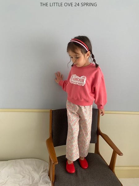 The Little Ove - Korean Children Fashion - #designkidswear - Amour Sweatshirt - 11