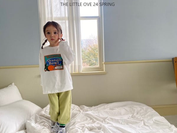 The Little Ove - Korean Children Fashion - #kidsstore - Orange Tee - 2