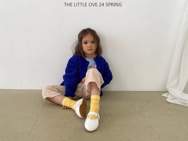 The Little Ove - Korean Children Fashion - #littlefashionista - Flower Straight Pants - 6