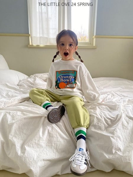 The Little Ove - Korean Children Fashion - #magicofchildhood - Orange Tee - 6