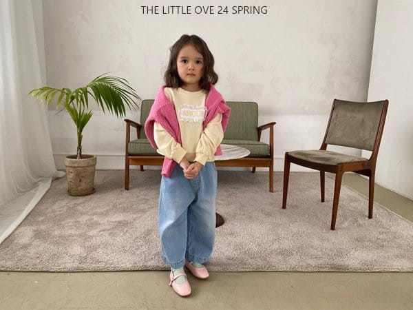 The Little Ove - Korean Children Fashion - #minifashionista - Cozy Denim Pants - 9