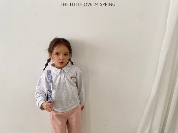 The Little Ove - Korean Children Fashion - #minifashionista - Embroidery Collar Sweatshirt - 5