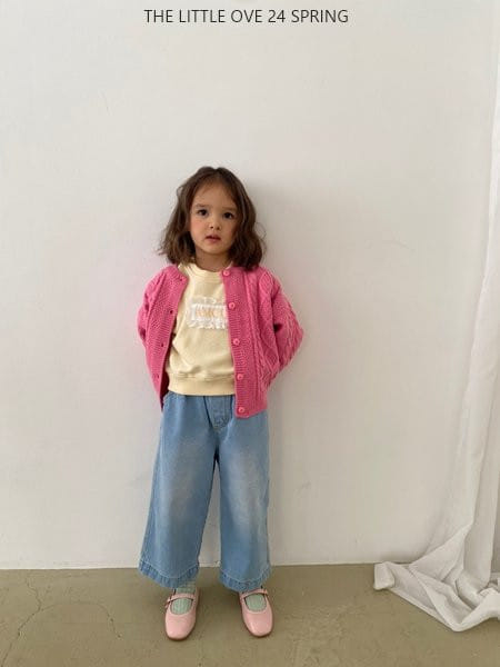 The Little Ove - Korean Children Fashion - #prettylittlegirls - Cozy Denim Pants - 10