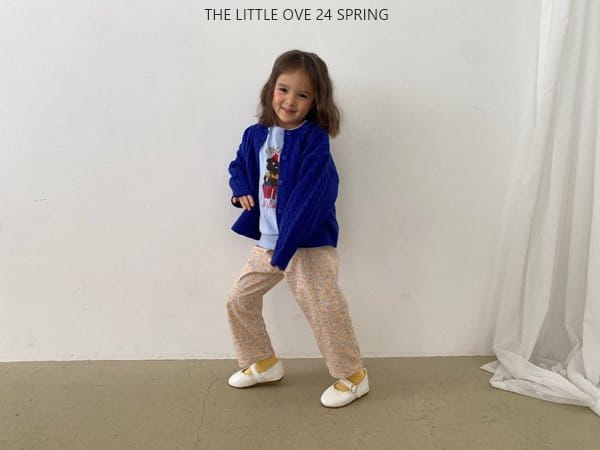 The Little Ove - Korean Children Fashion - #prettylittlegirls - Flower Straight Pants - 9