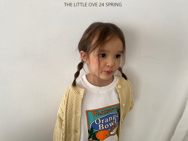 The Little Ove - Korean Children Fashion - #stylishchildhood - Orange Tee - 11
