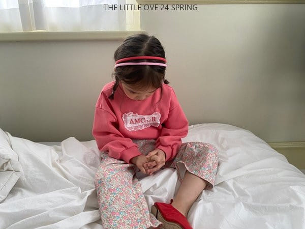 The Little Ove - Korean Children Fashion - #stylishchildhood - Amour Sweatshirt - 8