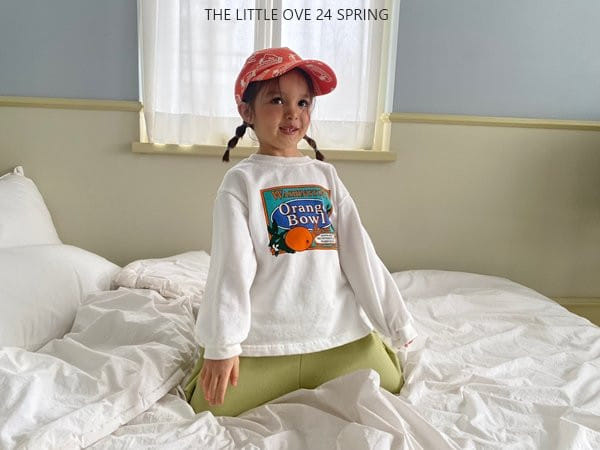 The Little Ove - Korean Children Fashion - #todddlerfashion - Orange Tee - 9