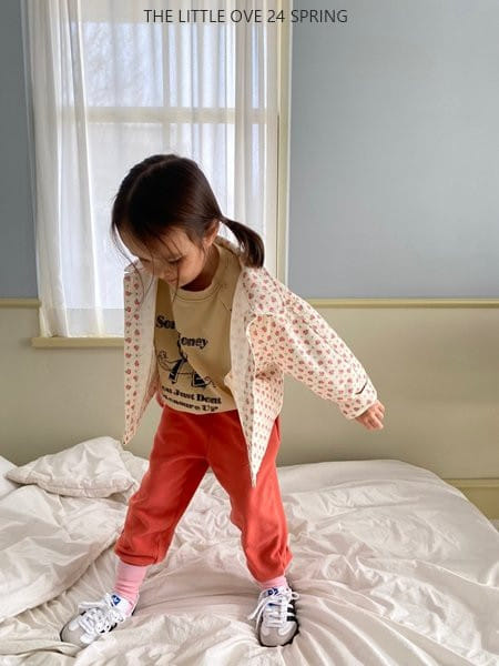 The Little Ove - Korean Children Fashion - #todddlerfashion - Flower Spring Jacket - 8