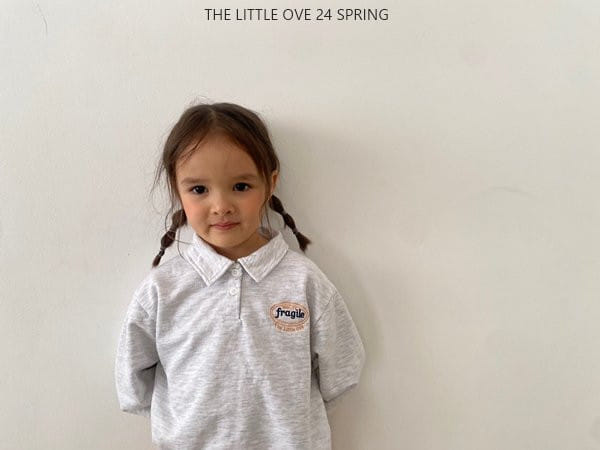 The Little Ove - Korean Children Fashion - #todddlerfashion - Embroidery Collar Sweatshirt - 7