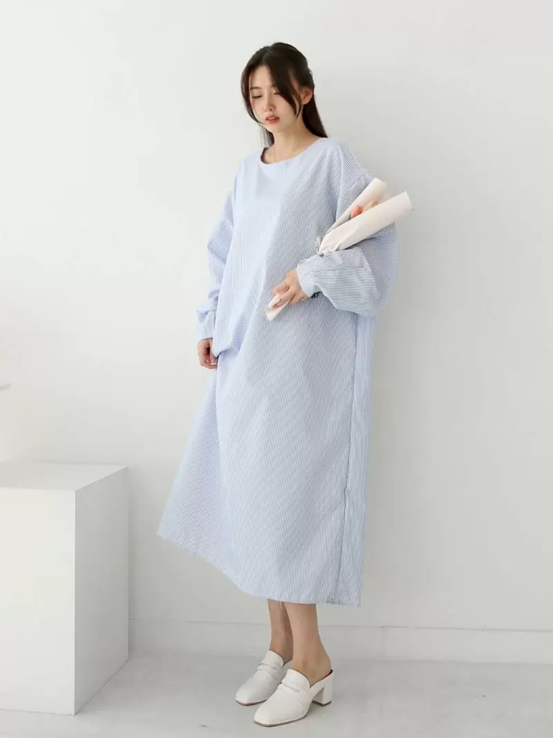 Theggllim - Korean Women Fashion - #momslook - Ann ST One-Piece - 6