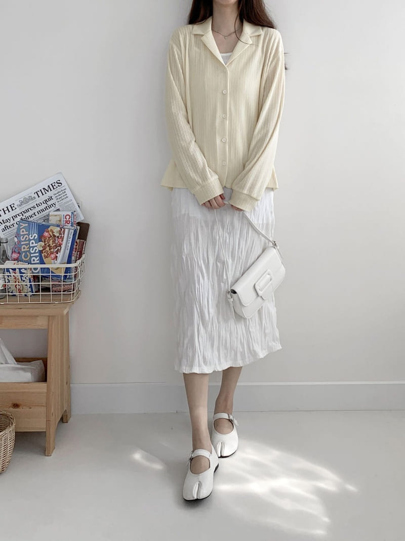 Theggllim - Korean Women Fashion - #momslook - Jaca Cardigan Jacket - 6