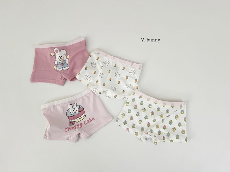 V Bunny - Korean Children Fashion - #kidsshorts - Cherry Underwear - 2