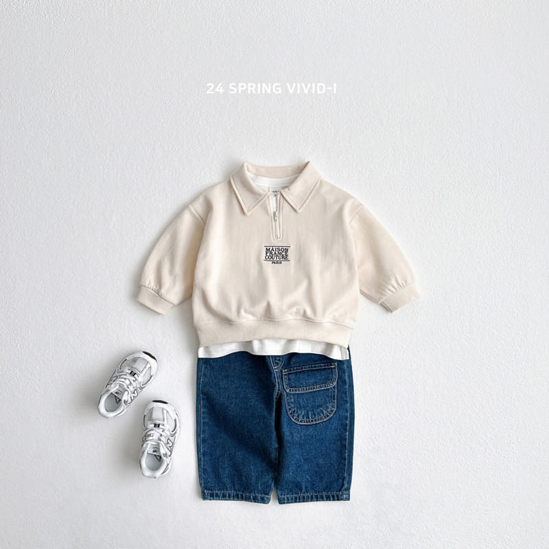 Vivid I - Korean Children Fashion - #childofig - Maison Anorak Sweatshirt - 4