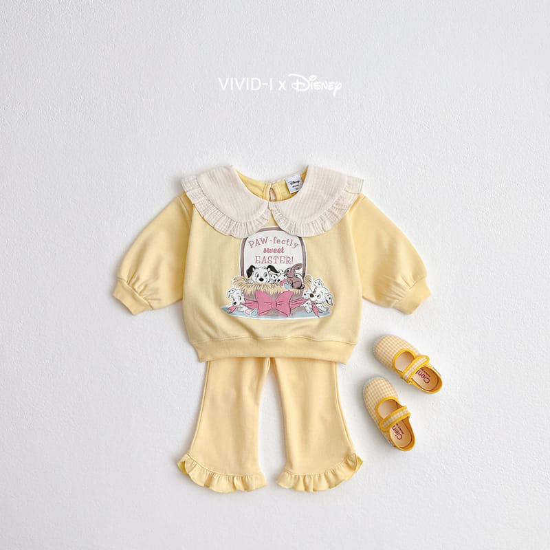 Vivid I - Korean Children Fashion - #childrensboutique - Dalmatian Collar Sweatshirt - 8