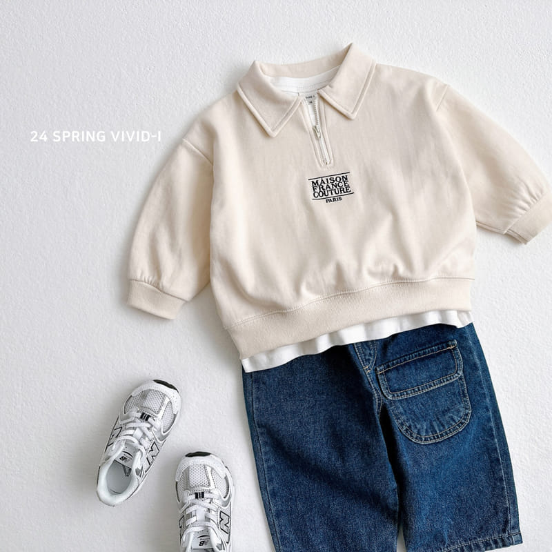 Vivid I - Korean Children Fashion - #designkidswear - Maison Anorak Sweatshirt - 5