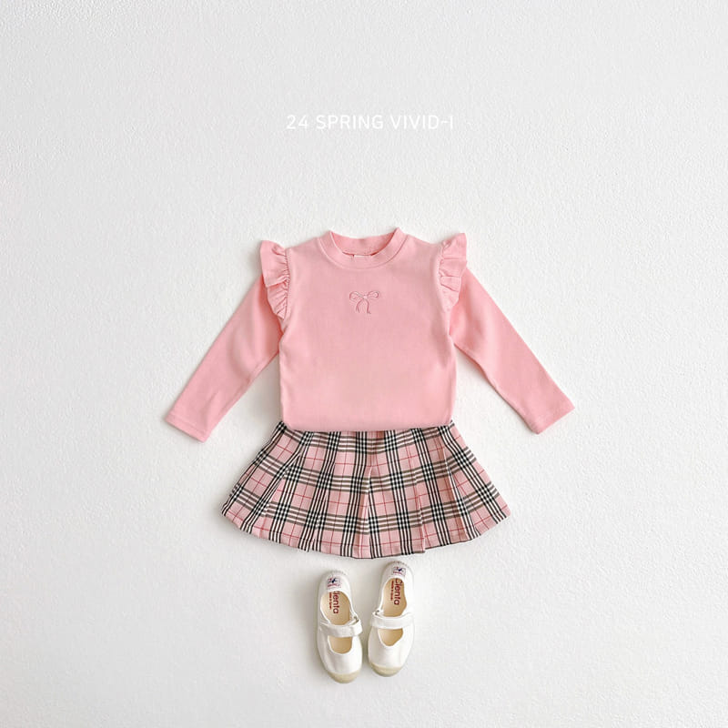 Vivid I - Korean Children Fashion - #designkidswear - Ribbon Wing Tee - 5