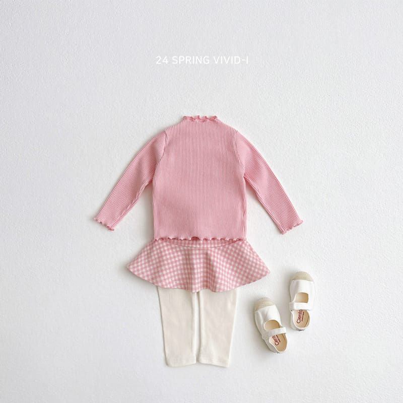 Vivid I - Korean Children Fashion - #designkidswear - Daily Rib Terry Tee - 3
