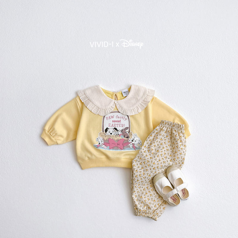 Vivid I - Korean Children Fashion - #fashionkids - Dalmatian Collar Sweatshirt - 11