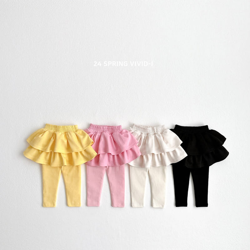 Vivid I - Korean Children Fashion - #fashionkids - Can Cang Skirt Leggings