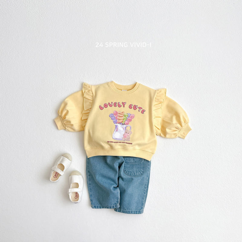 Vivid I - Korean Children Fashion - #kidsshorts - Tanghuli Sweatshirt - 11