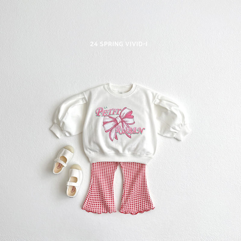 Vivid I - Korean Children Fashion - #kidsshorts - Terry Design Pants - 3