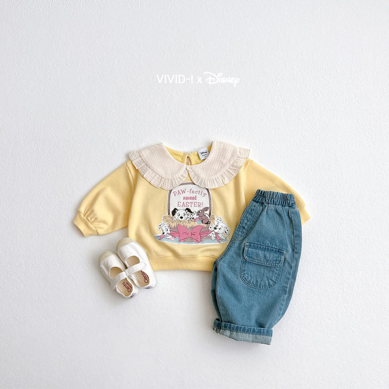 Vivid I - Korean Children Fashion - #kidzfashiontrend - Pocket Denim Pants - 11