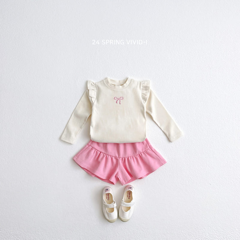 Vivid I - Korean Children Fashion - #littlefashionista - Spring Skirt Pants - 3
