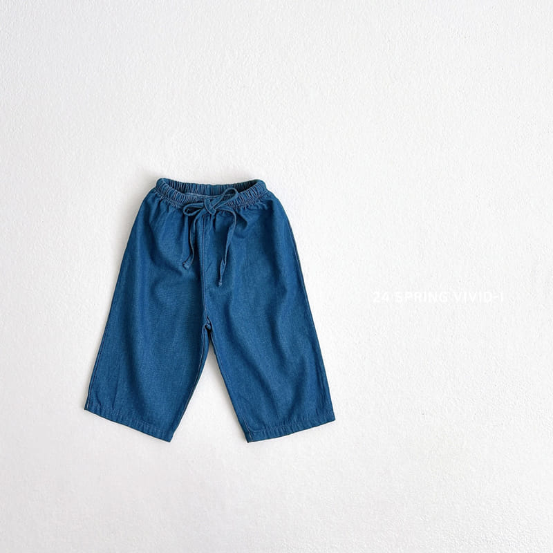 Vivid I - Korean Children Fashion - #minifashionista - Haeji Wide Pants - 2