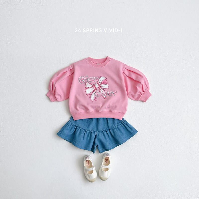 Vivid I - Korean Children Fashion - #minifashionista - Haeji Denim Skirt Pants - 6