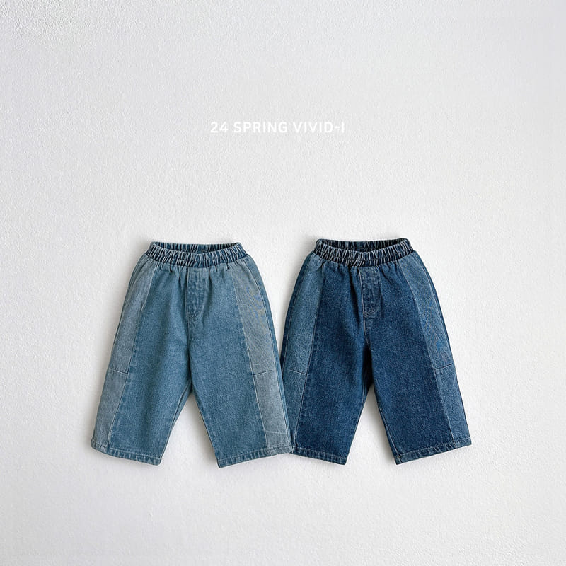 Vivid I - Korean Children Fashion - #prettylittlegirls - Dart Slit Jeans