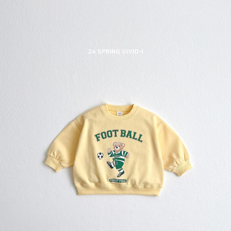 Vivid I - Korean Children Fashion - #prettylittlegirls - Soccer Bear Sweatshirt - 3