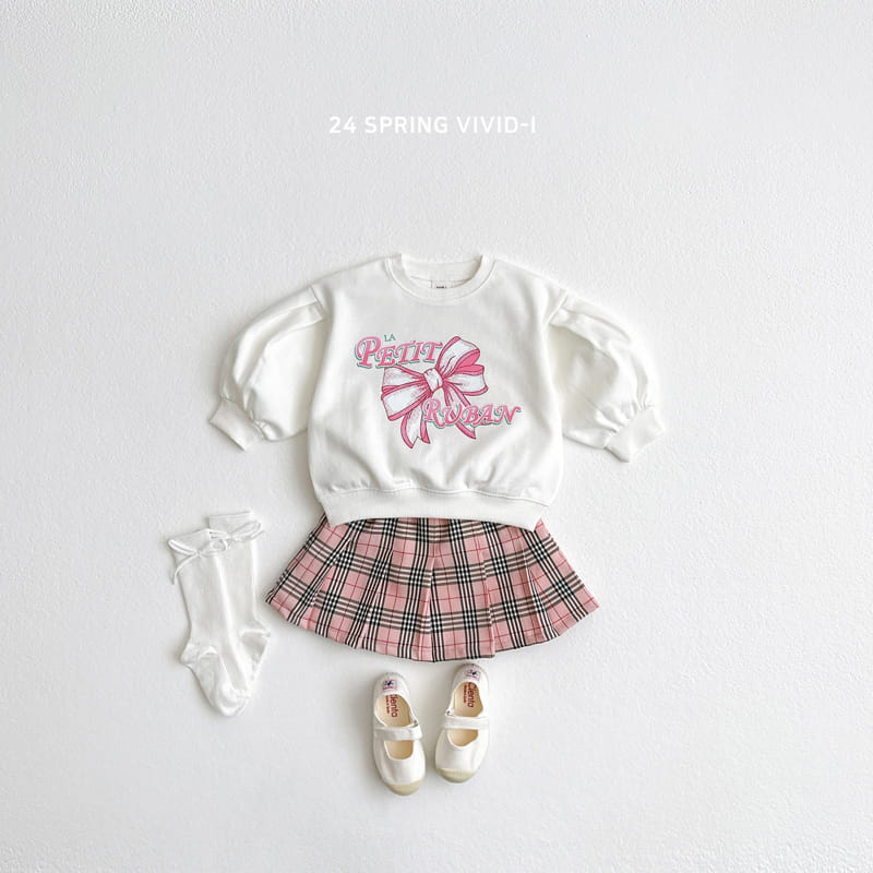 Vivid I - Korean Children Fashion - #prettylittlegirls - London Check Skirt - 5