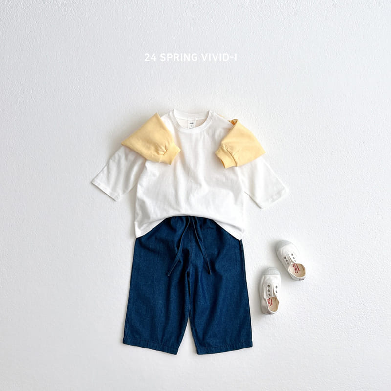 Vivid I - Korean Children Fashion - #stylishchildhood - Haeji Wide Pants - 6