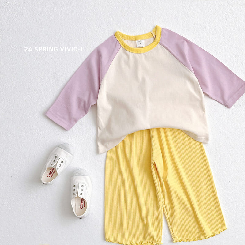 Vivid I - Korean Children Fashion - #stylishchildhood - Frill Terry Wide Pants - 11