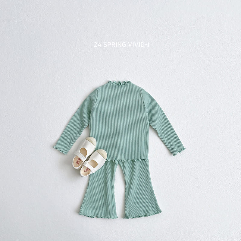 Vivid I - Korean Children Fashion - #toddlerclothing - Terry Rib Pants - 11