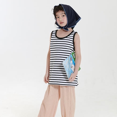 Whitesketchbook - Korean Children Fashion - #childofig - Basic ST Sleeveless 