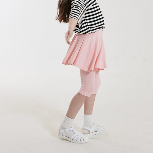 Whitesketchbook - Korean Children Fashion - #childrensboutique - Three Quarter Skirt Leggings