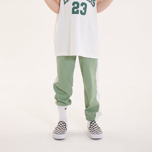 Whitesketchbook - Korean Children Fashion - #fashionkids - Cool Color Jogger Pants