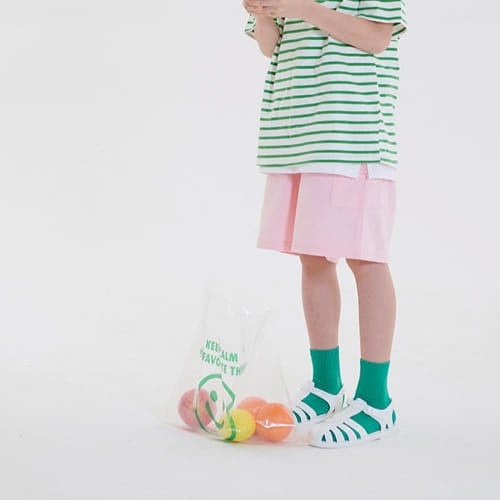 Whitesketchbook - Korean Children Fashion - #magicofchildhood - Natural Cargo Shorts