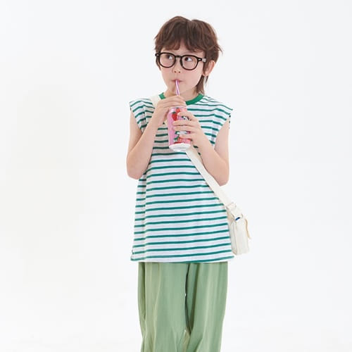 Whitesketchbook - Korean Children Fashion - #prettylittlegirls - Summer ST Sleeveless 