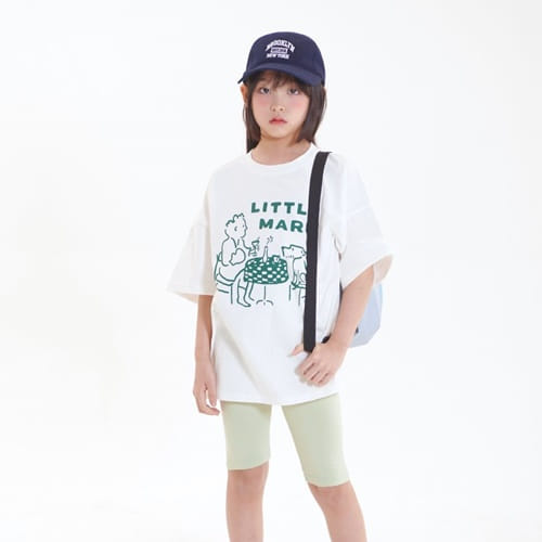 Whitesketchbook - Korean Children Fashion - #prettylittlegirls - Little Maru Short Sleeve Tee