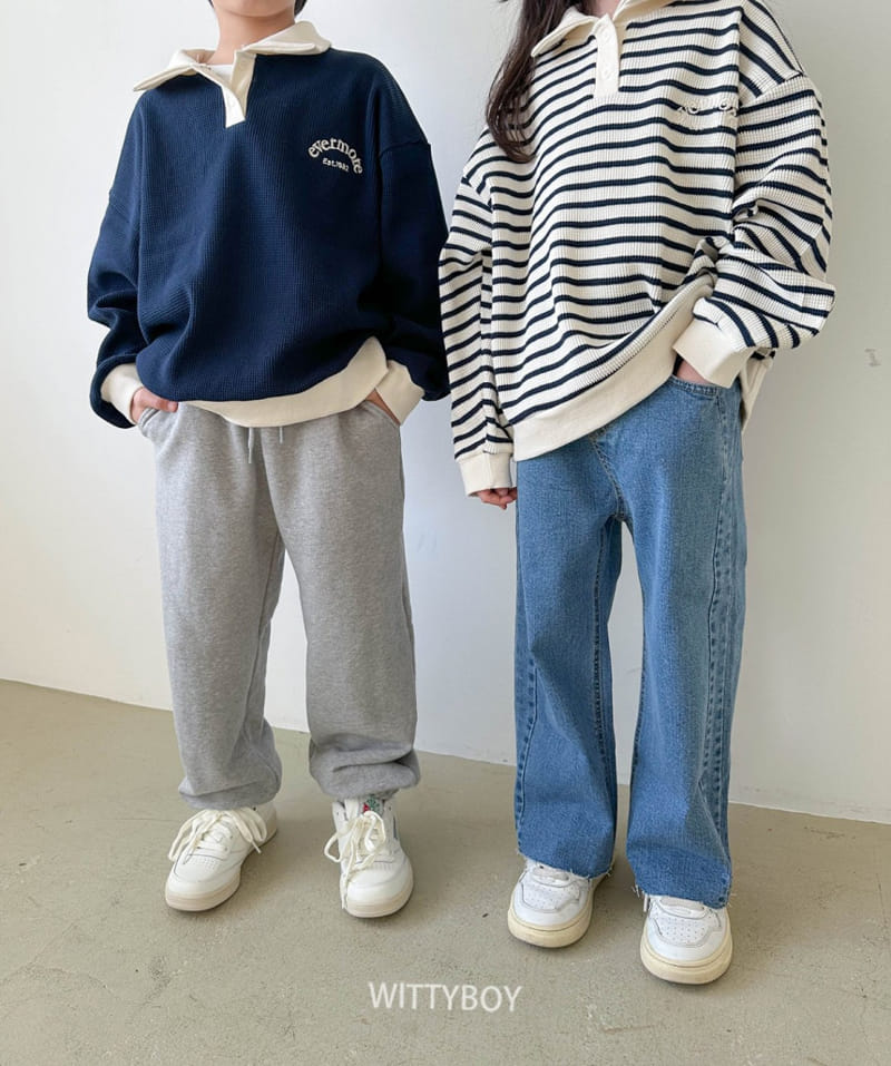 Witty Boy - Korean Children Fashion - #Kfashion4kids - Addy Jogger Pants - 9