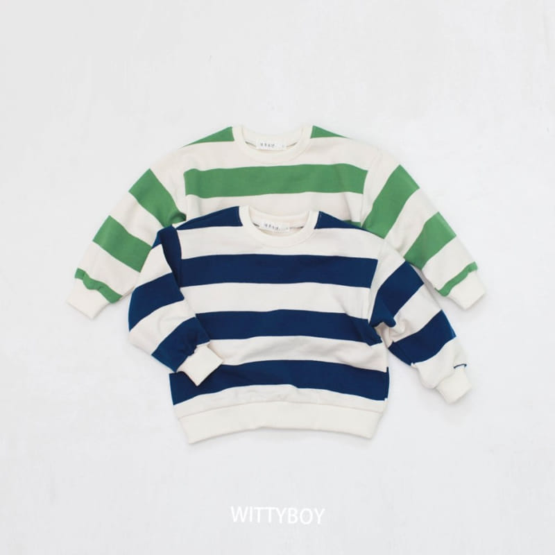 Witty Boy - Korean Children Fashion - #Kfashion4kids - Lauren Sweatshirt